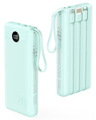 Built in Cords 22.5W PD & QC 3.0 Power Bank