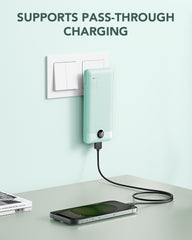 10,000mAh Built-in Cables & AC Plug Power Bank