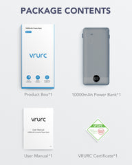 10,000mAh Built-in Cables & AC Plug Power Bank