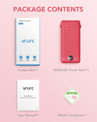10,000mAh Built-in Cables & AC Plug Power Bank