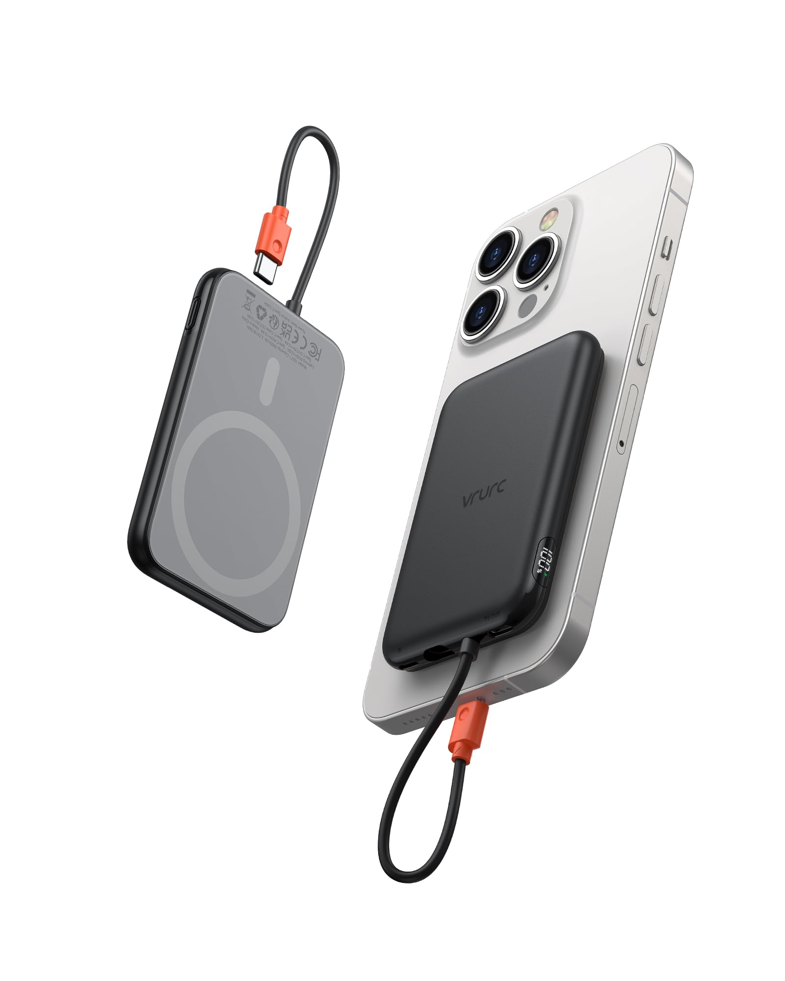 VRURC T0571 5000mAh Magnetic Portable Charger