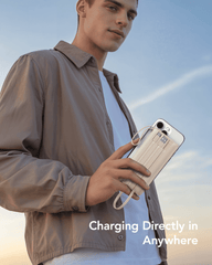 10,000mAh 5-Output/2-Input Built-in-Cable Power Bank