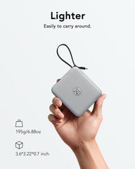 10,000mAh 22.5W 4 Built-in Cables Power Bank