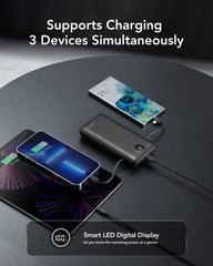 20,000mAh 22.5W Built-in Cables & AC Plug Power Bank