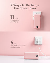 20,000mAh 22.5W Built-in Cables & AC Plug Power Bank