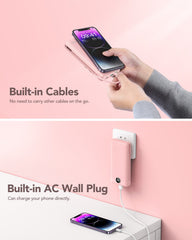 20,000mAh 22.5W Built-in Cables & AC Plug Power Bank