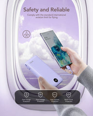 20,000mAh 22.5W Built-in Cables & AC Plug Power Bank