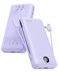 VRURC T2046 20000mAh Portable Charger - Purple