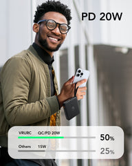 20,000mAh 22.5W 4 Built-in Cables Power Bank