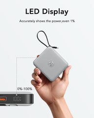 20,000mAh 22.5W 4 Built-in Cables Power Bank