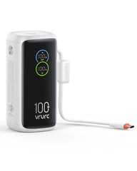 100W 20000mAh Laptop Power Bank with Built-In USB-C Cable