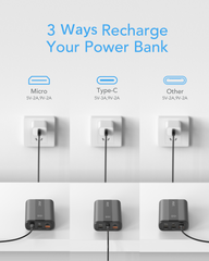 Small 20000mAh 22.5W Fast Charging Power Bank