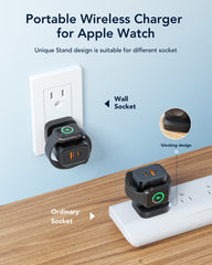 T002 Portable Wireless Charger for Apple Watch